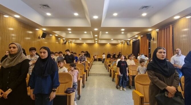 اختتامیه کلاس‌های تابستانه کانون  پویش شهرستان الیگودرز