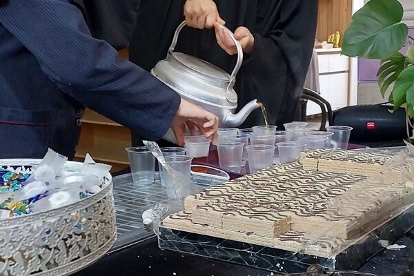  مراسم شهادت حضرت فاطمه زهرا(س) در مدارس بهارستان‌دو