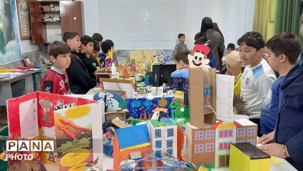 نمایشگاه جابربن‌ حیان در دبستان پسرانه فرهنگیان ۱