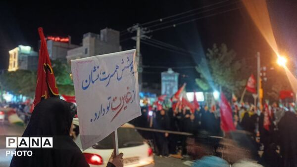طنین همدلی در صد و هفتاد و پنجمین شب حضور مردم نیشابور در بلوار فضل