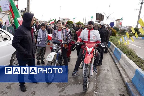 جشن چهل و ششمین سالروز پیروزی انقلاب در میاندرود