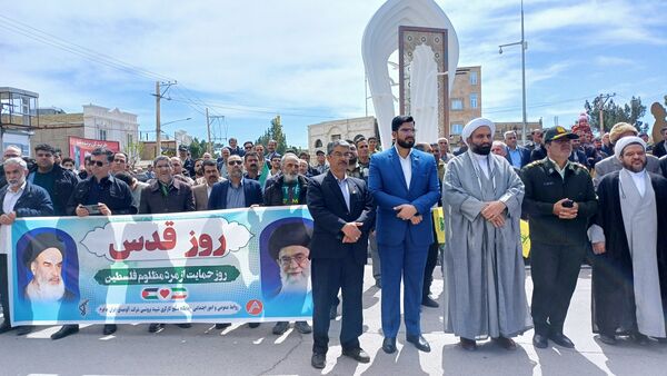 حضور گسترده مردم جاجرم در راهپیمایی روز قدس