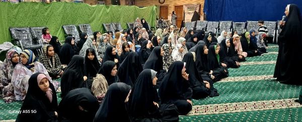  اعتکاف دانش آموزی در مسجد الغدیر