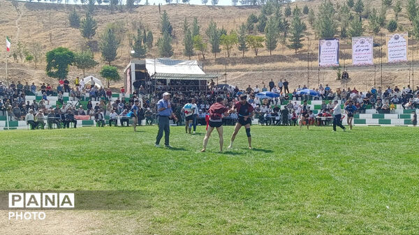 برگزاری مسابقات کشتی باچوخه در آشخانه