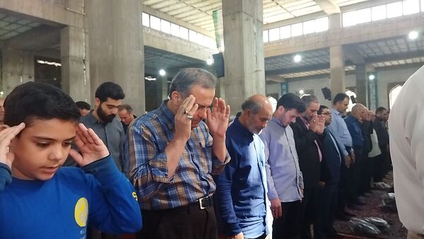نماز عبادی و سیاسی جمعه همزمان با آغاز هفته نیروی انتظامی در نیشابور
