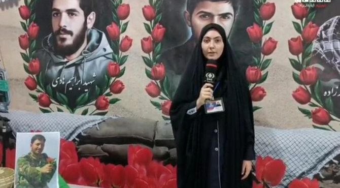 برگزاری یادواره شهدا در دبیرستان محدثه ۲ قم 