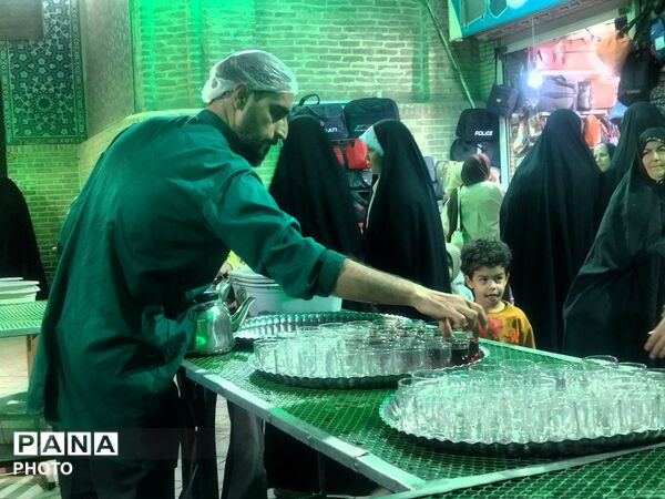 فعالیت چایخانه حضرت زهرا مسجد جامع شهرستان نیشابور در قاب پانا 