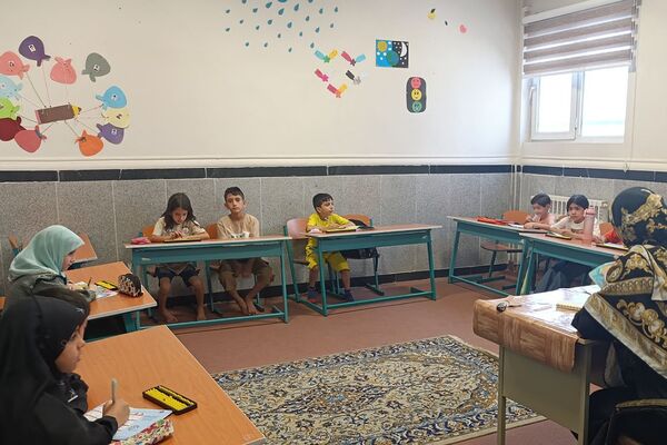 تابستانی معنوی برای دانش‌آموزان در دارالقرآن معراج شهرستان پردیس 