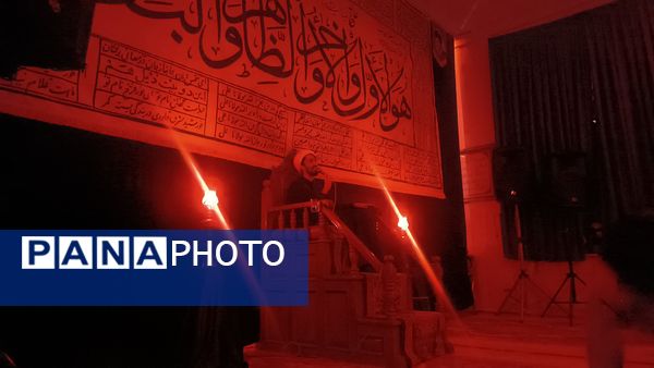 مراسم عزاداری شب نوزدهم رمضان در مسجد الرضا  نیشابور 