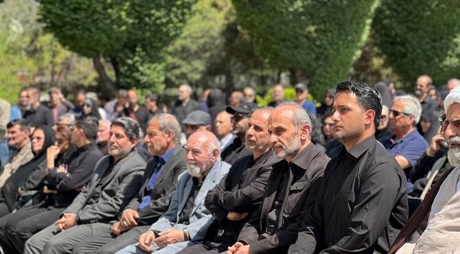 وداع اهالی فرهنگ و رسانه با بهروز رضوی صدای ماندگار ایران