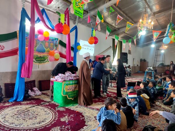 جشن باشکوه نیمه شعبان در روستای درخت سنجد ‌