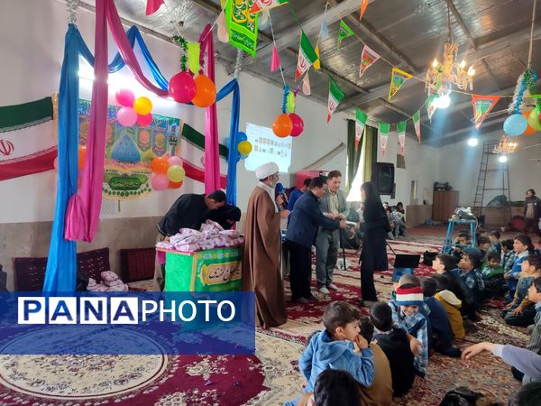 جشن باشکوه نیمه شعبان در روستای درخت سنجد ‌