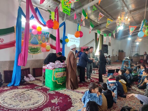 جشن باشکوه نیمه شعبان در روستای درخت سنجد ‌