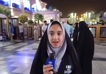 حرم رضوی نورباران شد