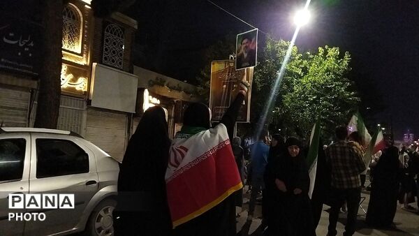  باز هم قراره شبانه مردم در حسینیه امام خامنه‌ای نیشابور