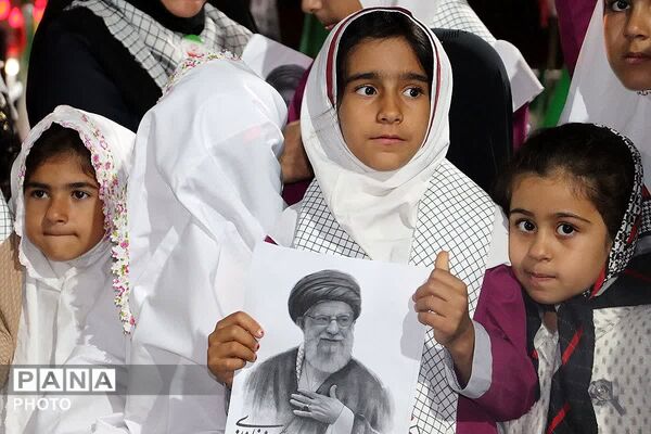 شامگاهی دیگر از حضور گرم مردمان باشتی در تجمعات