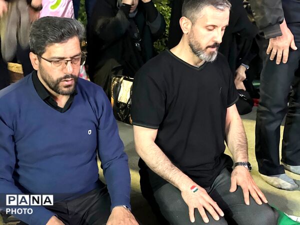 اقامه نماز استغاثه به درگاه الهی در کرج