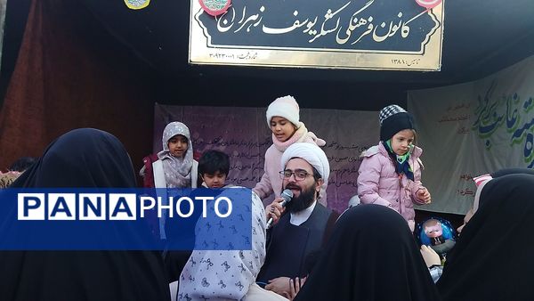 حضور مردم در مهمانی کیلومتری اعیاد شعبانیه نیشابور