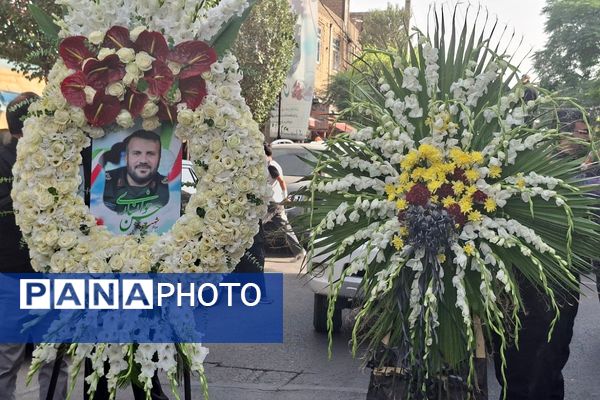 مردم قرچک در سوگِ سردار شهید حسن خوانساری 