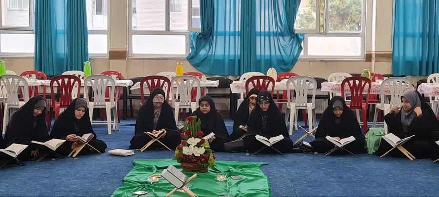 رویداد بزرگ قرآنی مسطورا در دبیرستان شهید تیمسار فلاحی ناحیه یک کرج