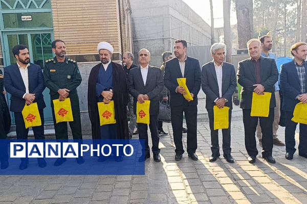 کاروان زیارتی راهیان نور دبیرستان شاهد کوثر شهرستان رباط‌کریم