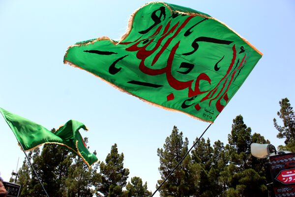 عزاداری عاشورای حسینی در شهر درق