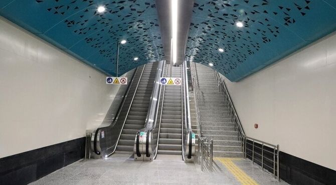 تعداد پله‌برقی‌های مترو به ۱۳۵۶ دستگاه رسید