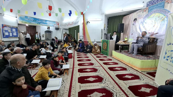 آیین افتتاح موسسه قرآنی کریمه آل احمد در شهر کهک