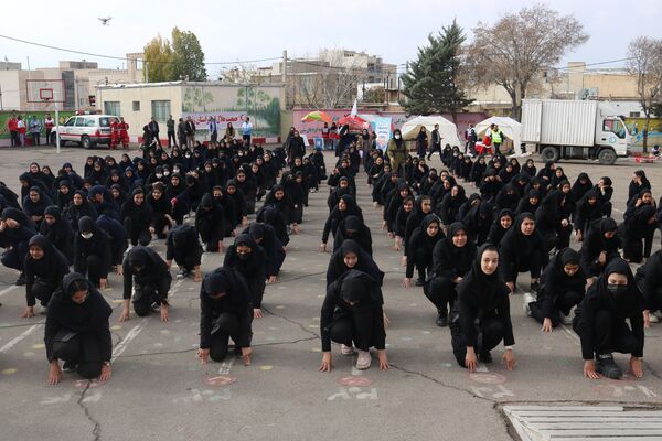 برنامه متمرکز مانور سراسری زلزله در زنجان
