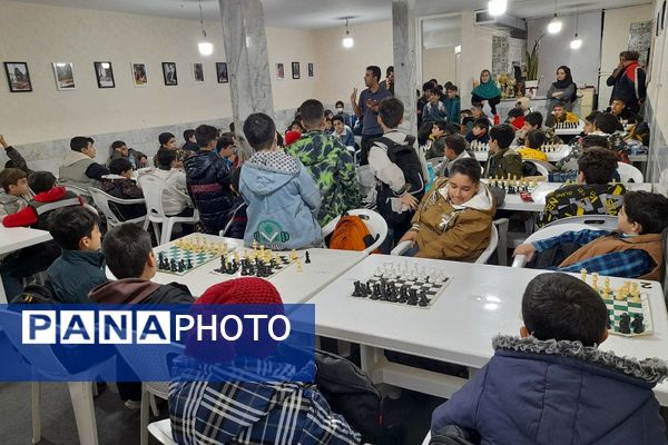 مسابقات منطقه ای شطرنج در مقطع ابتدایی در شهرستان قدس