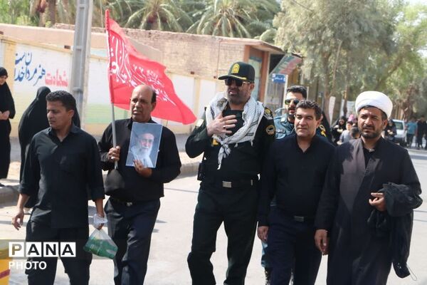 شور حسینی جاماندگان اربعین در فهرج