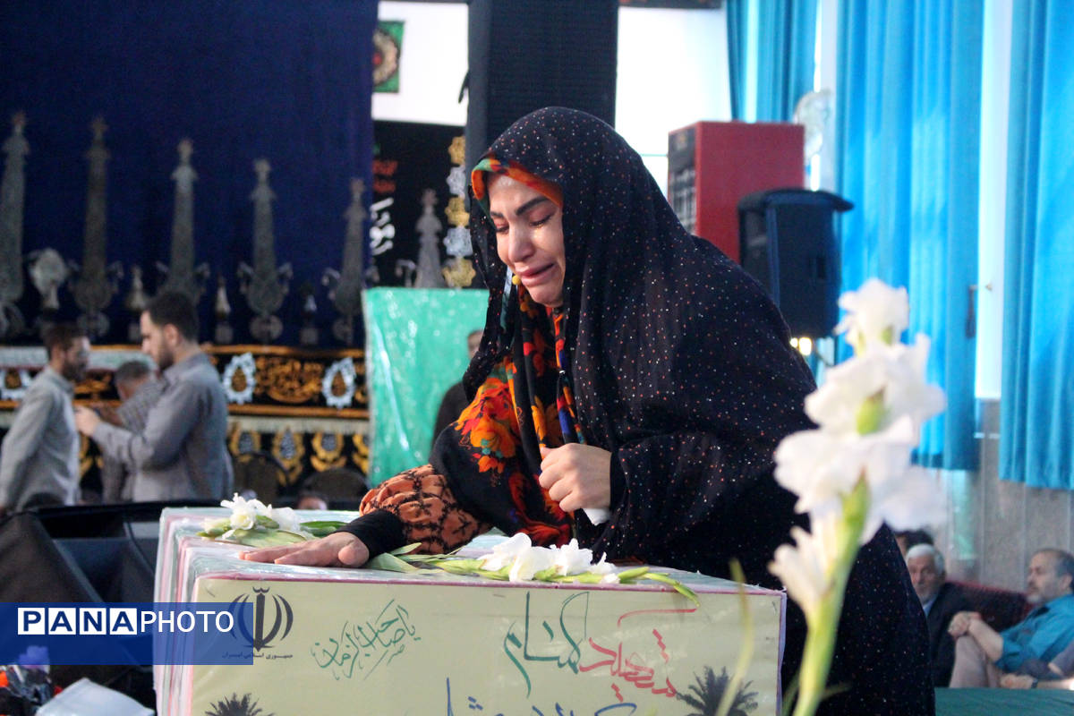 حضور نوجوانان در سی و پنجمین یادواره شهدای روستای فردوی قم