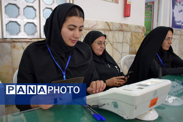 حضور پرشور حماسه سازان نهم دی در چهاردهمین دوره انتخابات ریاست جمهوری 