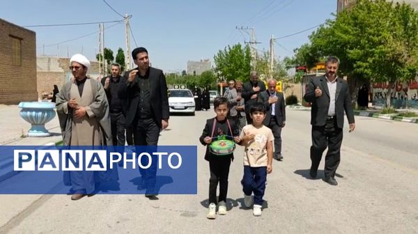 عزاداری شهادت امام صادق (ع) در شهر تیتکانلو