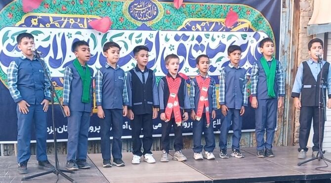 جشن بزرگ غدیر با حضور پرشور مردم یزد