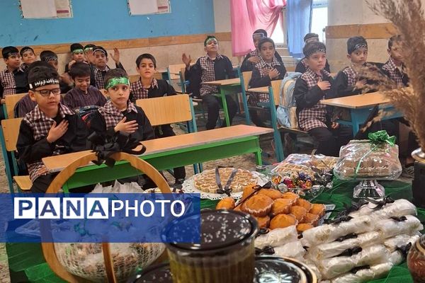 مراسم عزاداری ایام فاطمیه و بزرگداشت شهادت حضرت زهرا (س)  و افتتاح کلاس سایت دبستان شهید نوروزعلی حسینی