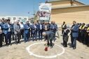 آیین کلنگ‌زنی مدرسه ۱۲ کلاسه  در آذرشهر