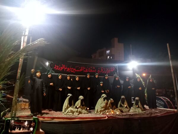 مراسم شام غریبان درناحیه 6 مشهد