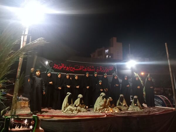 مراسم شام غریبان درناحیه 6 مشهد