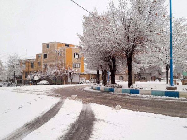 برف زمستانی، مهمان شهرستان کیار