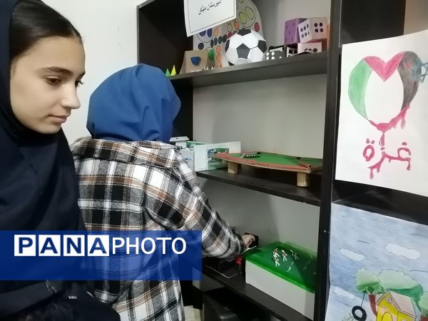 جشنواره ماها در دبیرستان میثاق منطقه تبادکان مشهد