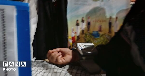 لبخند سلامت در موکب آموزش و پرورش آذربایجان شرقی 