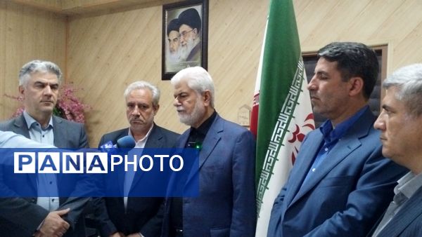 حضور معاونان وزارت بهداشت و مسئولان کشوری در شهرستان قروه