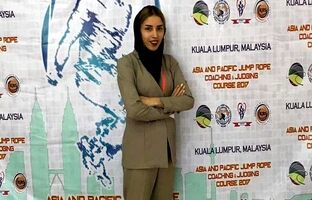 معلم سمنانی، تنها نماینده ایران در دوره پیشرفته داوری و مربیگری طناب‌زنی آسیا