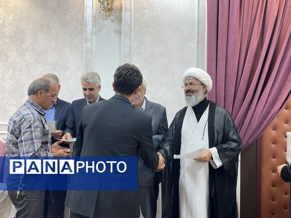 مراسم تجلیل از عوامل هیئت فرهنگیان و دانش آموزی شهرستان کاشمر 