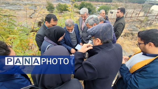 بازدید مدیرکل نوسازی مدارس جهت احداث مدرسه‌ای جدید در ناحیه۶ مشهد