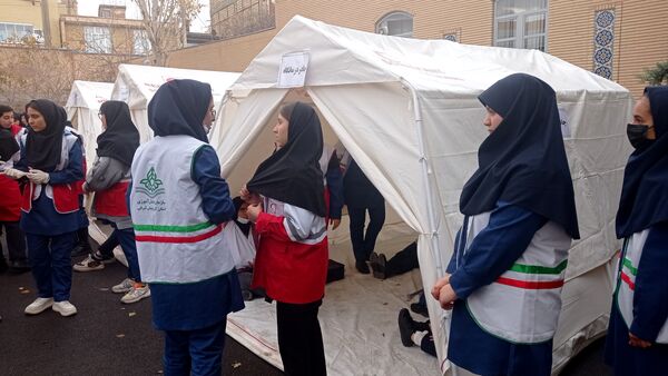 آمادگی مدارس آذربایجان‌شرقی برای برگزاری مانور زلزله 