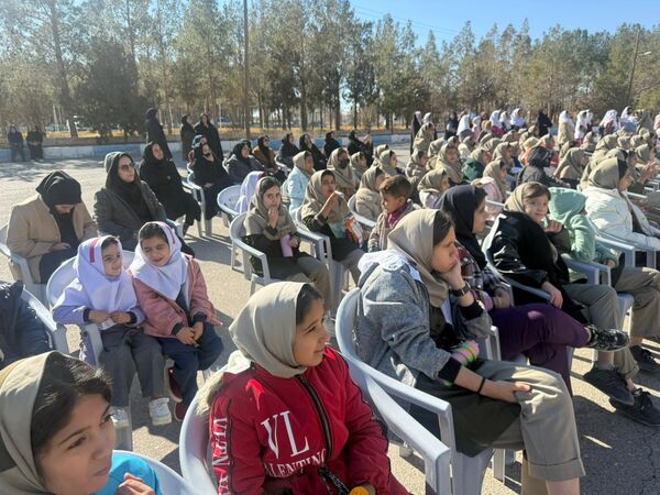 قاب پانا خاتم از اجرای جذاب تماشانه سیار در یزد
