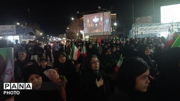 جلوه هایی از حضور باشکوه مردم آشخانه در راهپیمایی