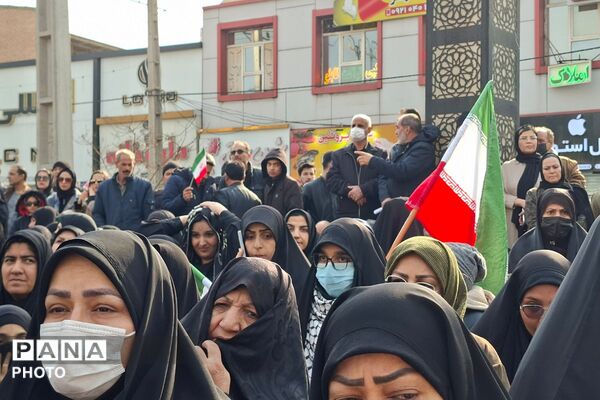 بیعت مردم قرچک با سومین رهبر نظام مقدس جمهوری اسلامی ایران